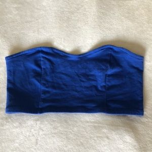 Royal blue bandeau